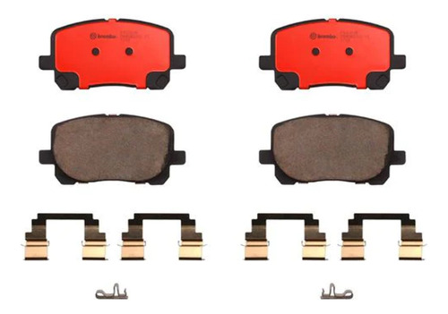 Balatas Delanteras Toyota Corolla Ce 2007-2008 Brembo