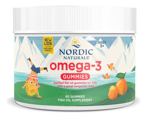 Omega-3 Gummies Epa Dha Nordic Naturals X  60 Gomitas