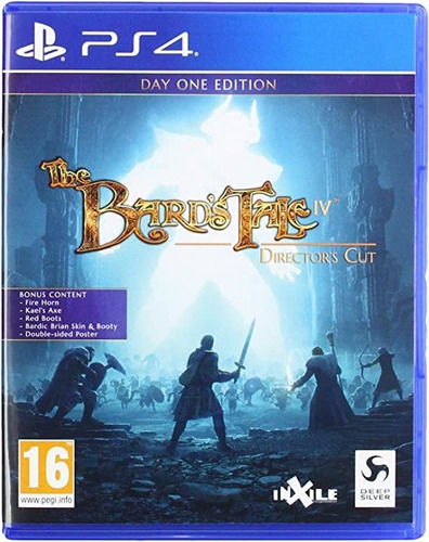 The Bard's Tale Iv (4) Day One Edition Ps4 Europeu