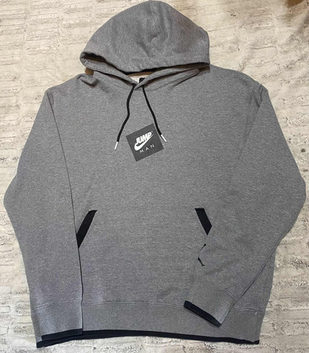 Sudadera Hoodie Nike Jumpman Gris Hombre Talla L