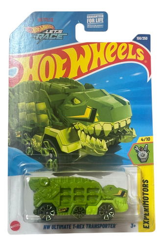 Hotwheels Hw Ultimate T-rex Transporter 16d Verde