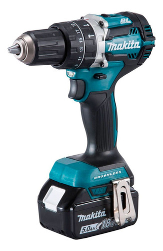 Rotomartillo Inalambrico Makita 1/2 Brushless Dhp484st Color Turqueza/negro Frecuencia 50 62