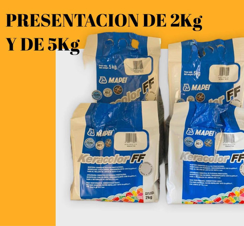 Careteo Sellador De Juntas Mapei Keracolor 2kg Negro #10