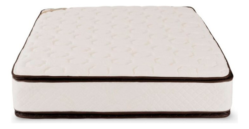 Colchón 2 plazas de resortes Cannon Resortes Sublime blanco - 140cm x 190cm x 33cm con doble pillow top