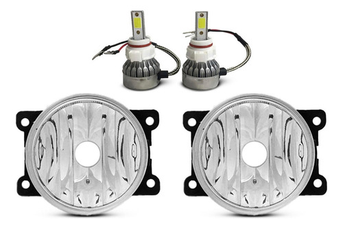 Faro Logan 2014 A 2018 Con Cree Led Juego Par Antiniebla Psx