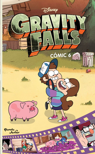 Gravity Falls. Cómic 6, de Disney. Serie Disney Editorial Planeta Infantil México, tapa blanda en español, 2021