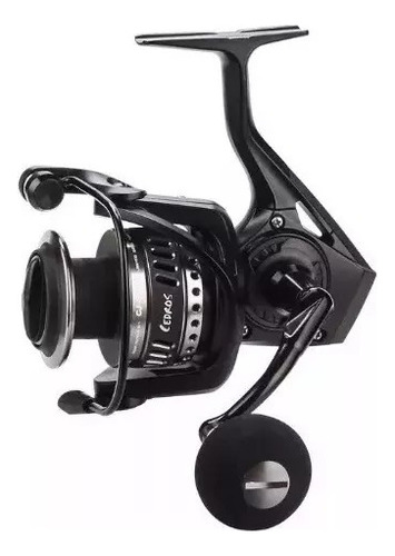 Reel Frontal Okuma Cedros Cj-10000 Pesca Variada Jigg Color Negro Lado de la manija Derecho/Izquierdo