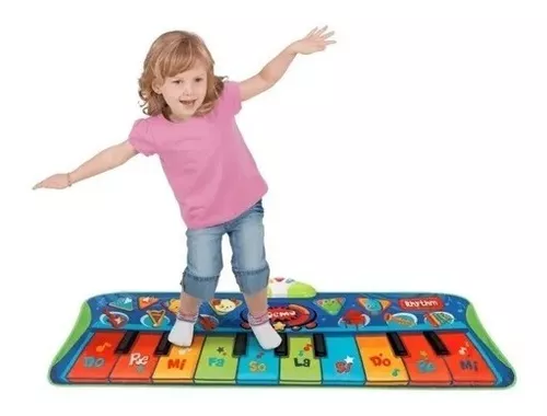 Tapete De Piano Musical Infantil Dançando Piano Teclado Tapete Música Jogo  De Piano Brinquedo Para Aprendizagem Precoce Educação Educacional :  : Brinquedos e Jogos