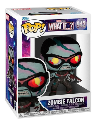 Funko Pop Marvel What If..? - Zombie Falcon #942