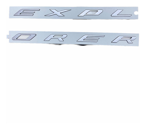 Emblema Letra Capot Ford Explorer