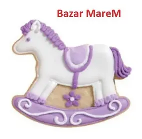 Molde De Aluminio Caballo Caballito Horno Torta Reposteria