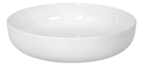 Bowl Recipiente Ensaladera 20 Cms Porcelana Crema Color Blanco
