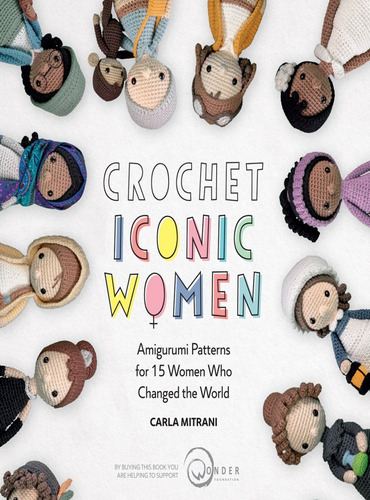 Patrón Crochet Amigurumi Libro Mujeres Icónicas