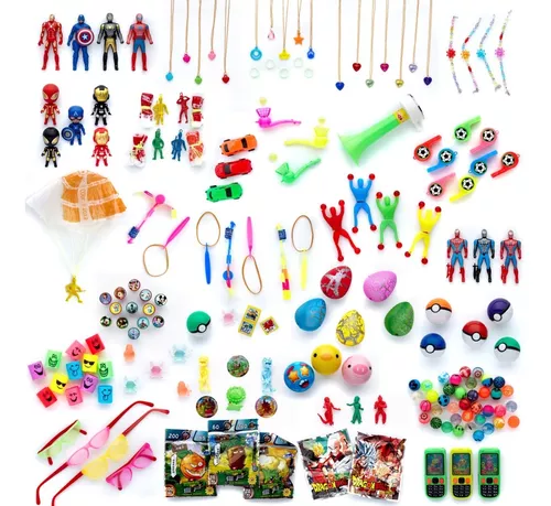 Combo Surtido Juguetes Para La Piñata Souvenir X 60un