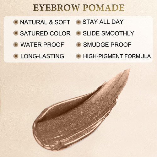 Kit De Maquillaje Para Cejas Y Delineador De Ojos.