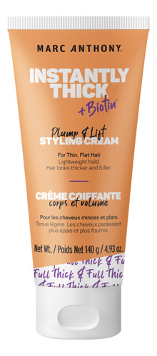 Marc Anthony Crema Para El Cabello Con Biotina, Gruesa Al I.