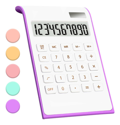 Upiho - Calculadora Morada, Suministros Y Accesorios De Ofic