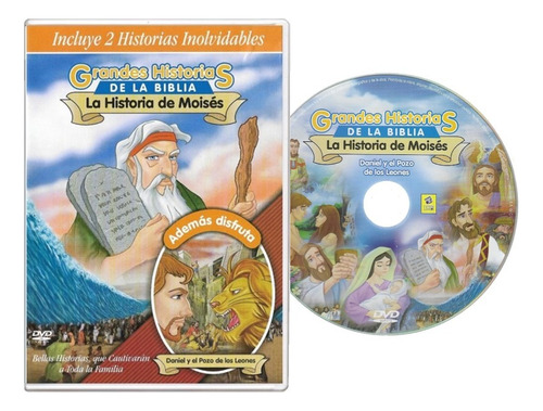 Grandes Historias De La Biblia - La Historia De Moisés Dvd 