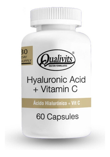 Ácido Hialurónico + Vitamina C X 60 Cápsulas Qualivits® 