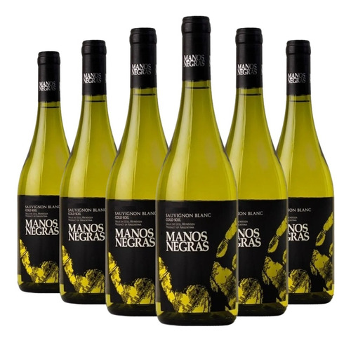 Vino Manos Negras Cold Soil Sauvignon Blanc  X 6 X 750ml.