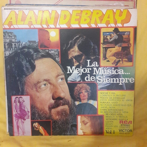 Vinilo Alain Debray La Mejor Musica De Siempre O2