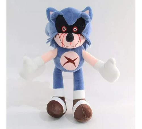 Muñeco De Peluche Sonic Exe X Sangre Ojos 27 Cm Importado