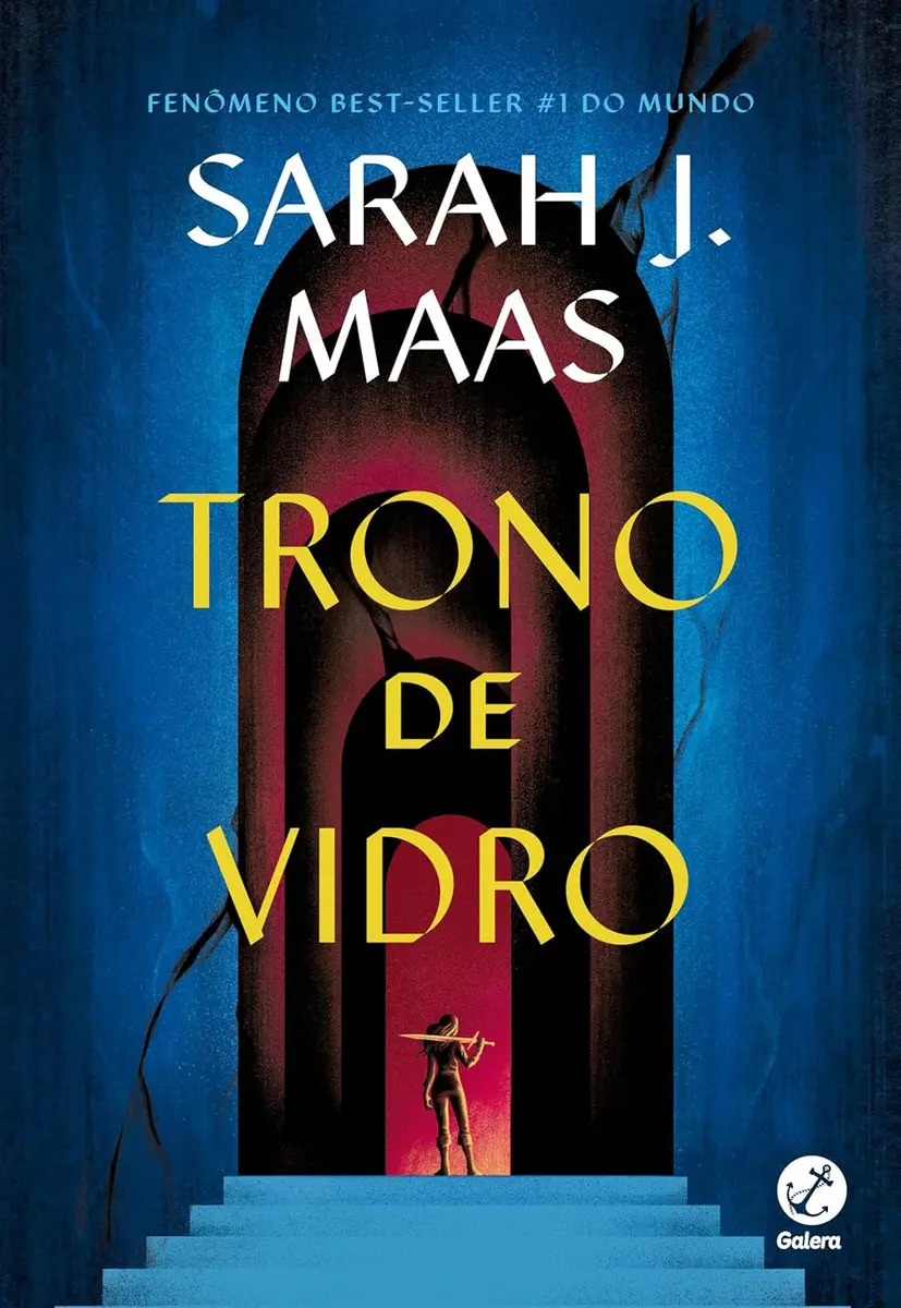 Livro Trono de vidro (Vol. 1), de Maas, Sarah J., vol. 1. Editorial Galera, tapa mole, en português (2013)