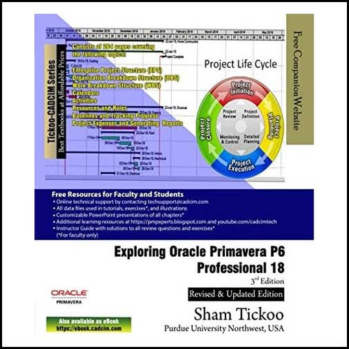 Libro: Explorando Oracle Primavera P6 Professional 18, 3a