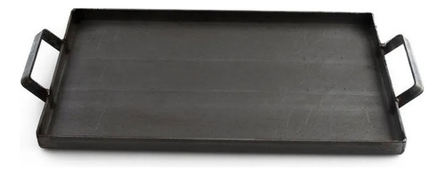 Plancha Bifera 2 Hornallas Exahome Cocina Parrilla Plancha Color Negro