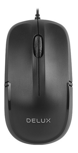 Mouse Delux Alambrico Usb Óptico 1000 Dpi 3 Botone M136 Acme