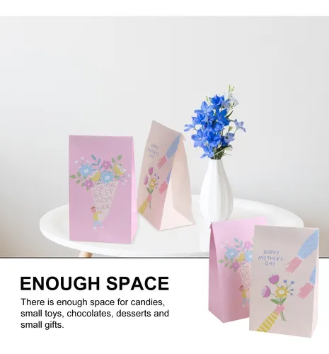 Bolsas De Papel Para Regalos Para El Día De La Madre, Bolsa