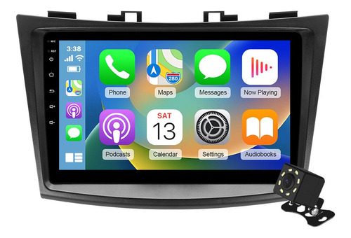 Estéreo 6+128g Para Suzuki Swift 2010-2017 4g Qled Carplay