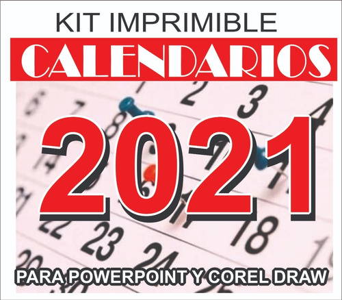 Kit Imprimible Calendarios 2019, Souvenir Almanaques P Armar