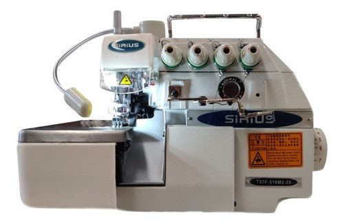 Maquina Coser Overlock 5 Hilos  + Mesa + Motor + Lampara