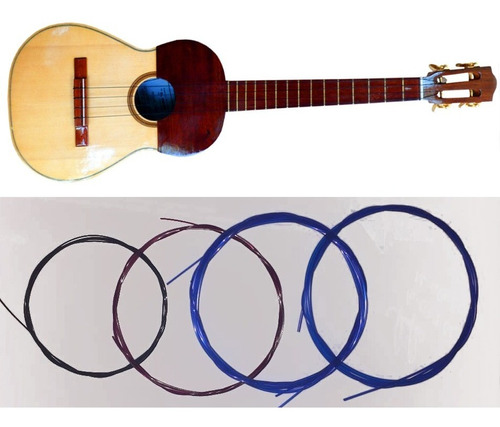 Cuerda Para Cuatro Set Juego De 4 Cuerdas Instrumento