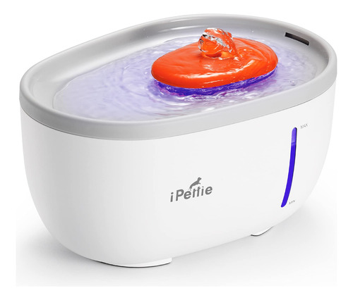 Ipettie Fuente De Agua Para Mascotas De Aguacate Con Luz Led