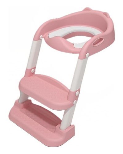  Baby Pops  Escalera Potty  Asiento adaptador con escalera  Sin género  Rosa