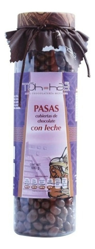 Pasas Cubiertas Con Real Chocolate Con Leche- Toh Haa 680gr