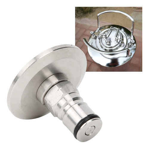 Adaptador Tri Clamp Gas Lock Post A Ball Conector Cer De 1.5