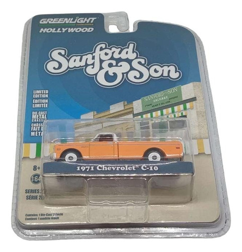 Camioneta Coleccion Chevrolet C-10 1971 Greenlight 