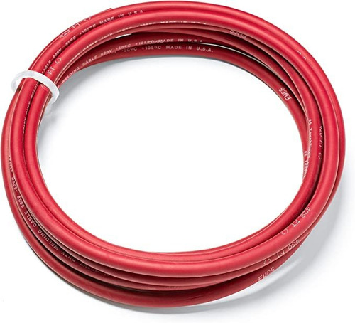 Ewcs 6 Gauge Premium Cable De Soldadura Extra Flexible 600