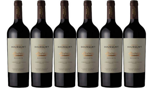 Vino Domaine Bousquet Reserva Cabernet Sauvignon Caja X6