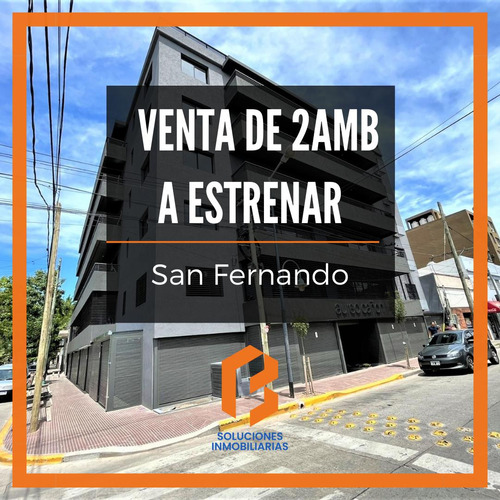 Departamento En Venta De 2 Amb A Estrenar En San Fernando