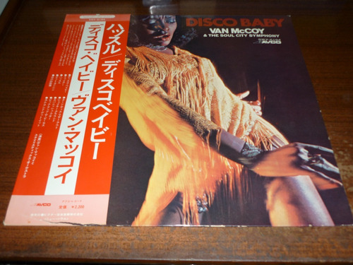 Van Mccoy Disco Baby Vinilo Japones Con Obi Impecable