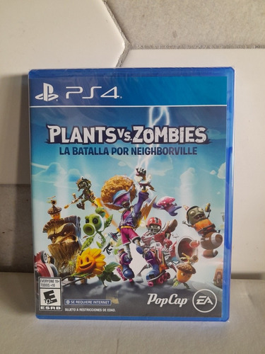 Plants Vs Zombies Ps4 - Cd Físico Sellado - Mastermarket