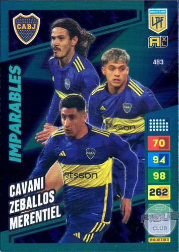 Carta Adrenalyn 2023 #483 Imparables Boca Juniors 