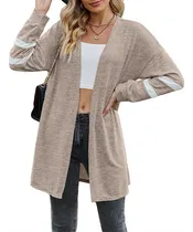 Comprar Sweaters Abrigode Punto Cárdigan Moda Dama Casual De Mujer