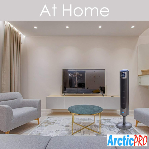 Tela Digital Tower Fan Arctic-pro Oscilante De 42 Polegadas