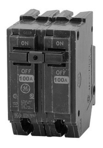 Breaker Empotrar 2x100 Amp Thql/hqp General Electric