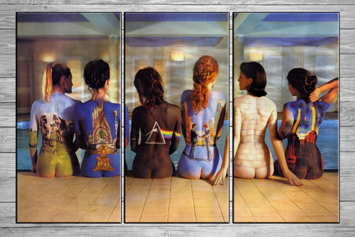 Posters Pink Floyd Portada Mujeres Pintadas Cuadros 90x57 E